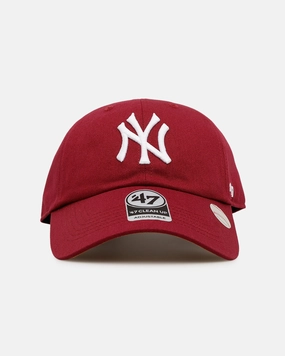 47 Brand New York Yankees 'Yankees Color Wheel' Suede Undervisor 47 Clean Up Strapback Cardinal