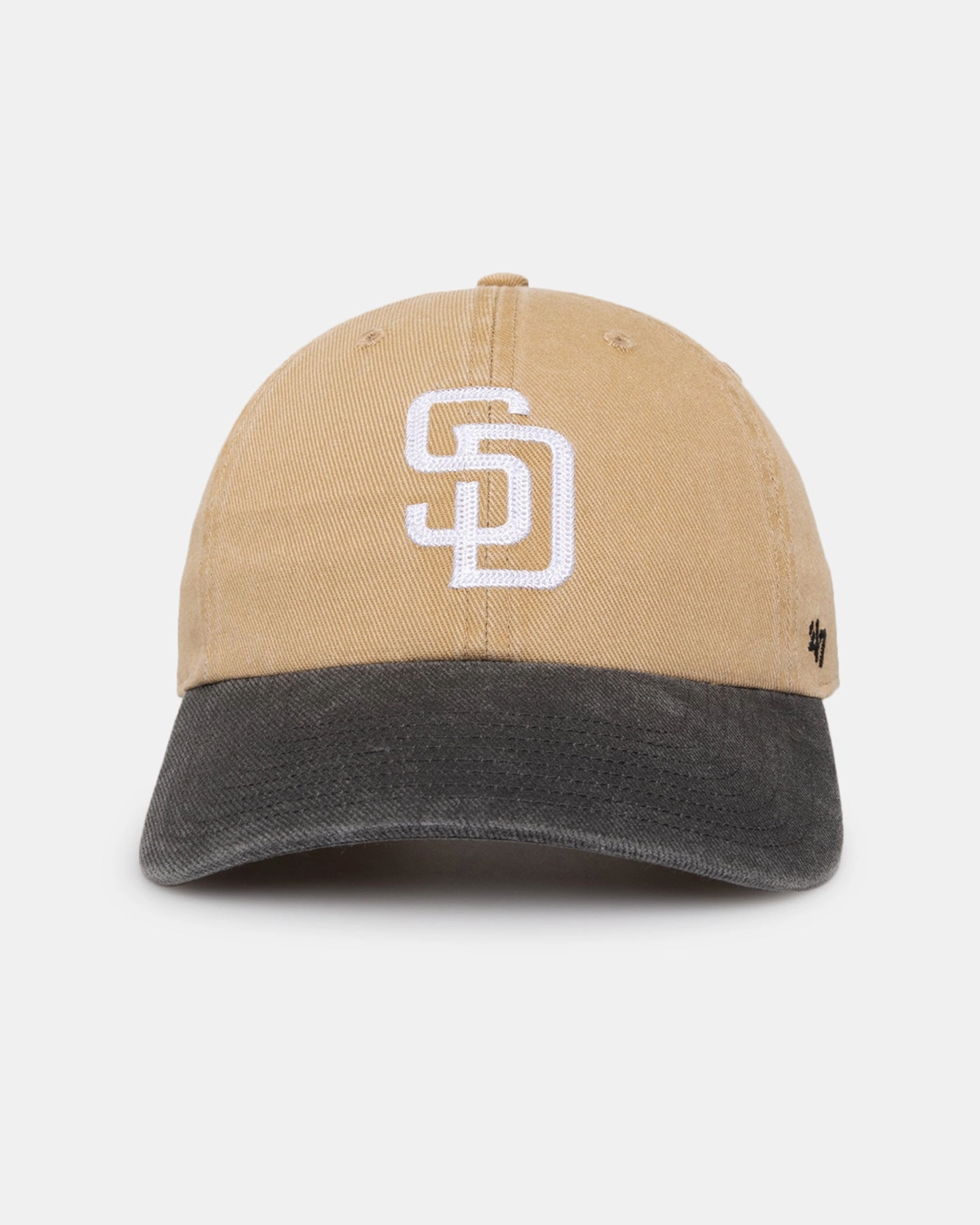 47 Brand San Diego Padres 47 Clean Up Strapback Khaki