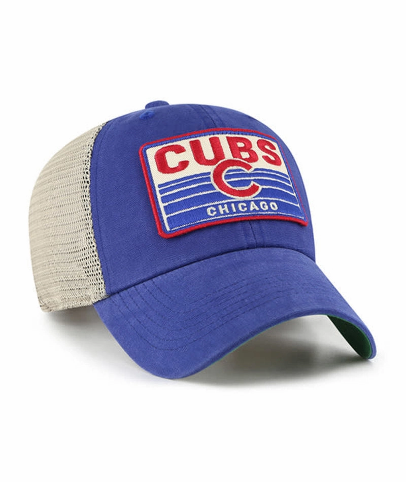 '47 Chicago Cubs Royal Four Stroke Clean Up Adjustable Hat