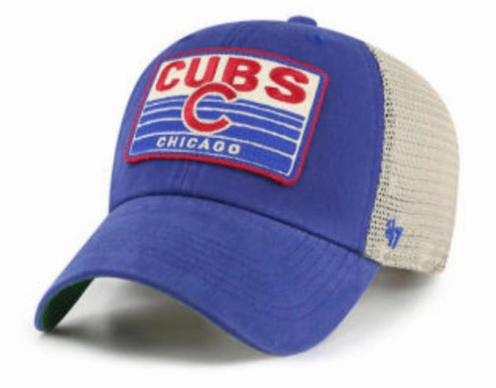 '47 Chicago Cubs Royal Four Stroke Clean Up Adjustable Hat