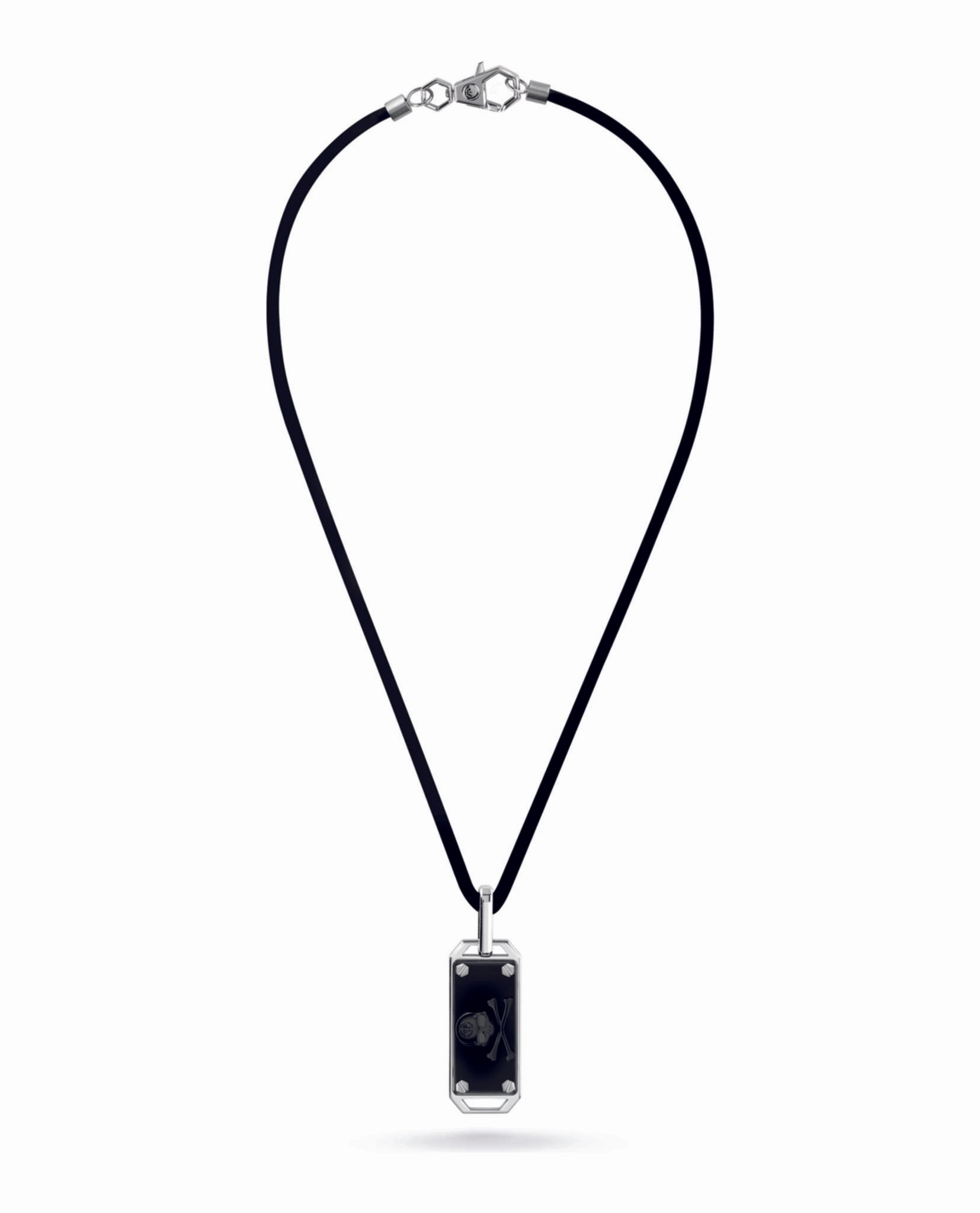 $kull Bones Silicone Necklace