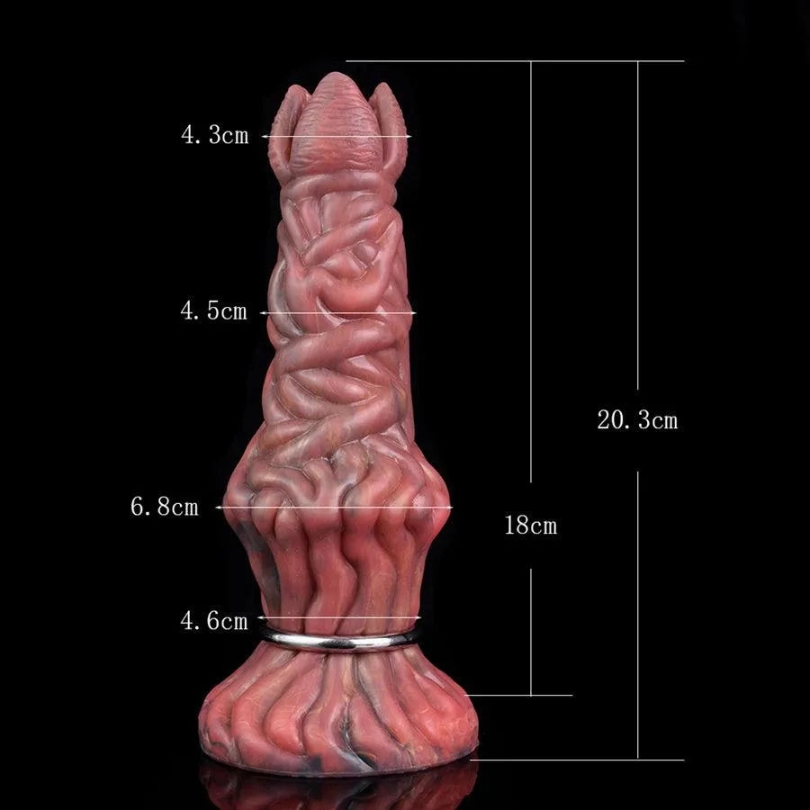 Airbag Silicone Egg Laying Dildo