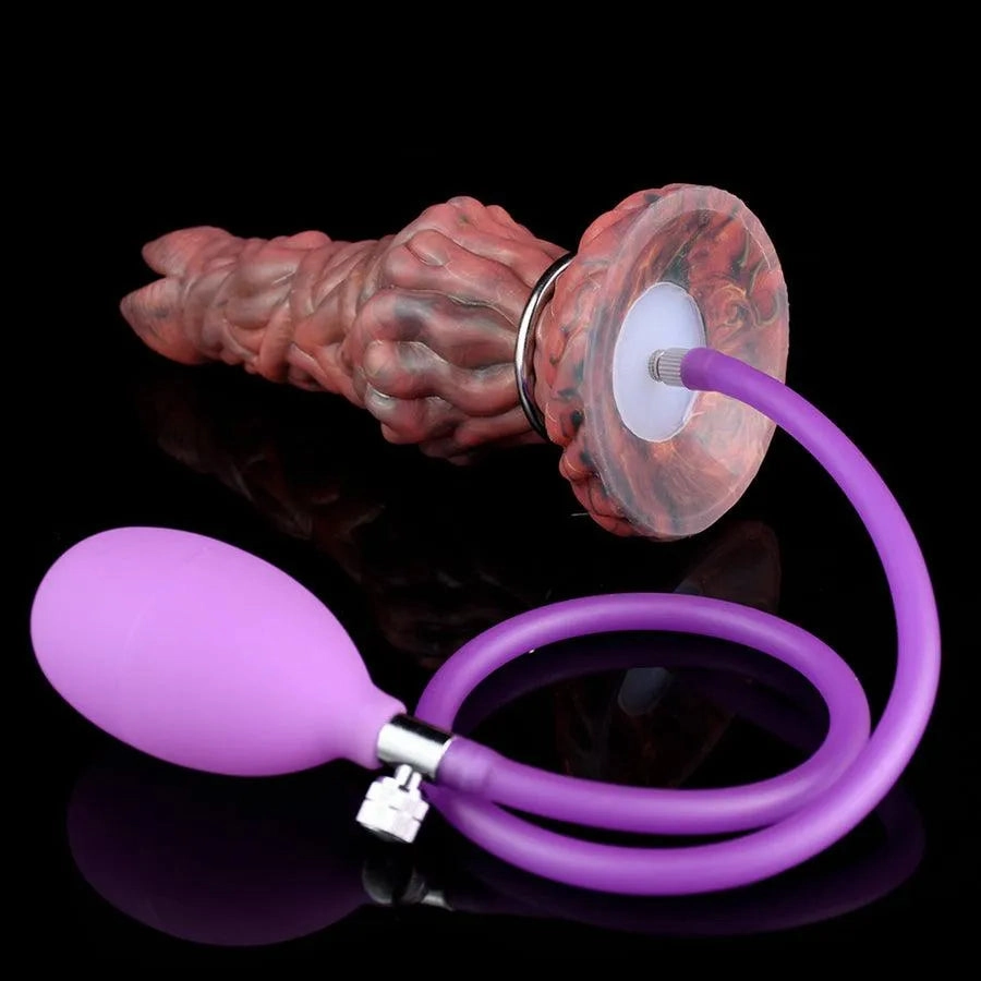 Airbag Silicone Egg Laying Dildo