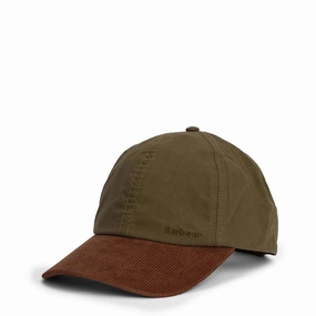 Barbour Transport Cap Dusky Green
