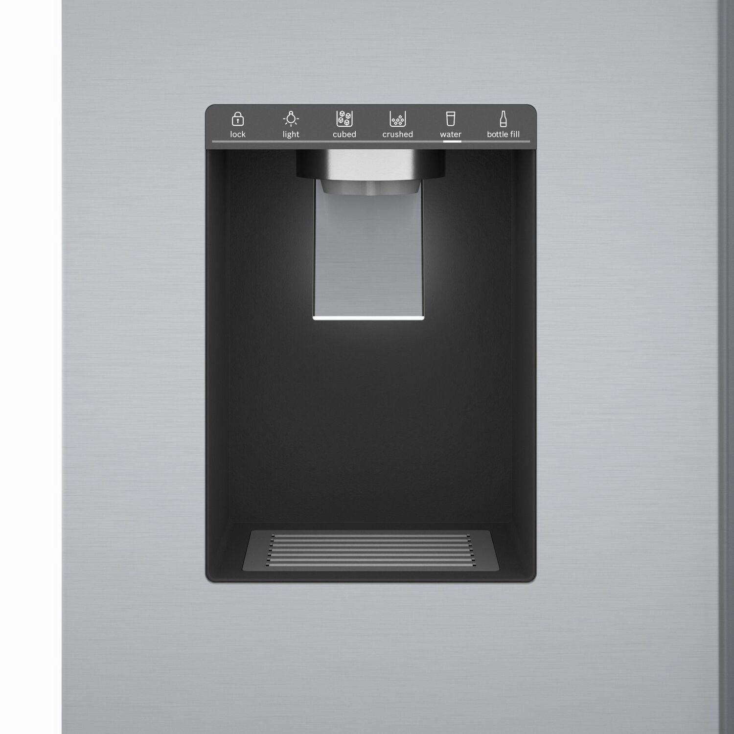 Bosch B36FD50SNS 500 Series French Door Bottom Mount Refrigerator 36'' Easy Clean Stainless Steel B36Fd50Sns