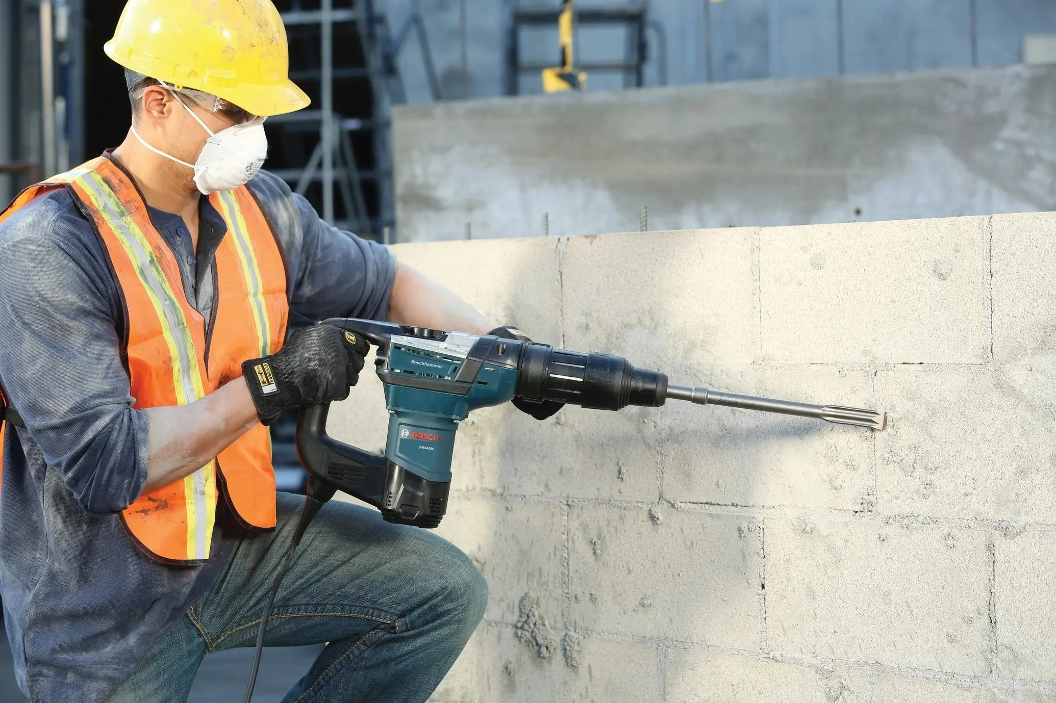 Bosch RH540M - 1-9/16 In. SDS-Max Combination Hammer
