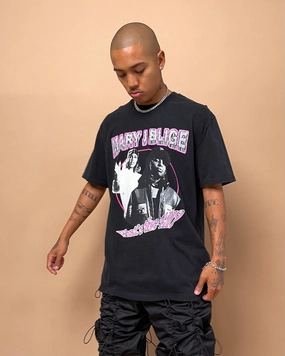 Bravado What's The 411 T-Shirt Black Wash