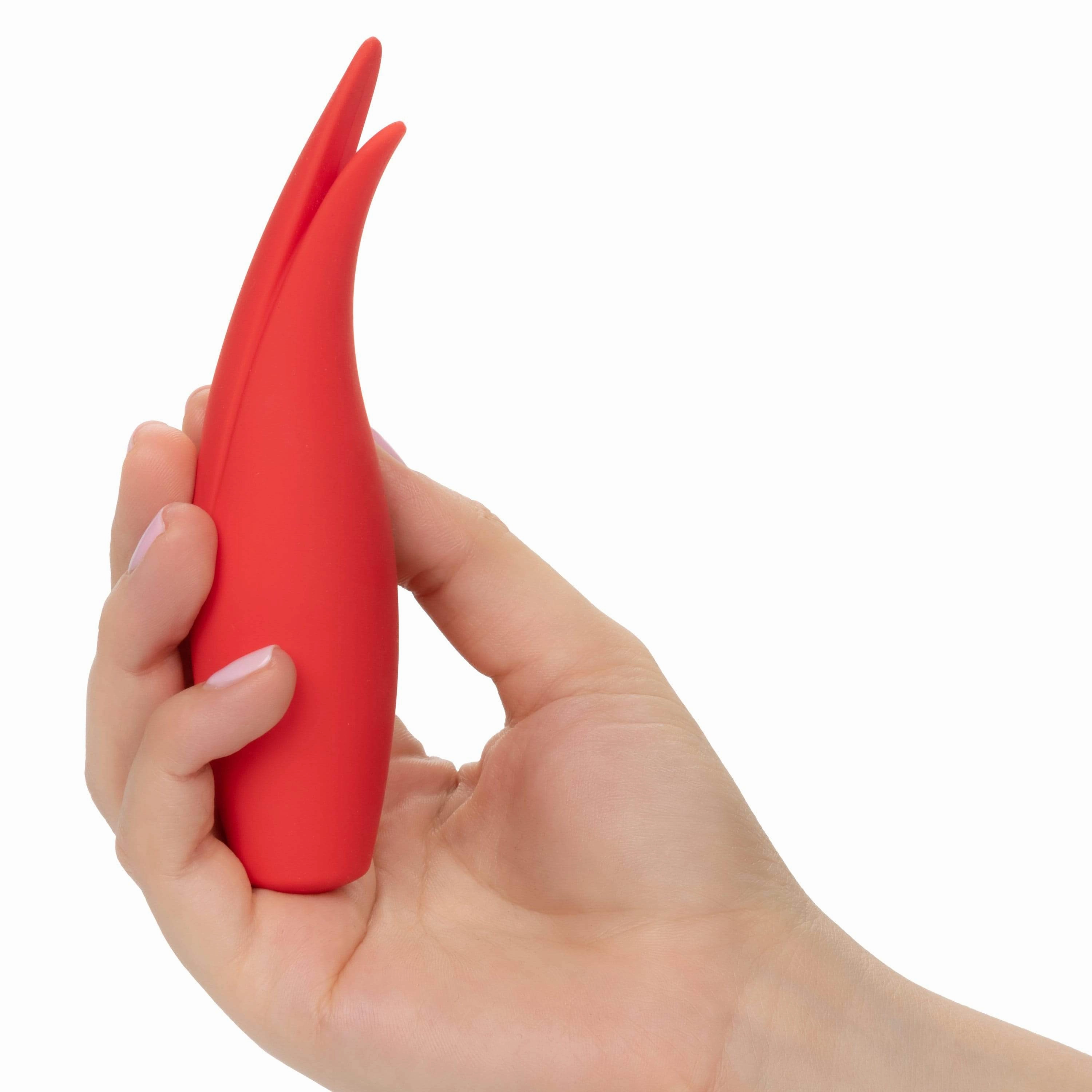 California Exotics - Red Hot Sizzle Clit Massager (Red)