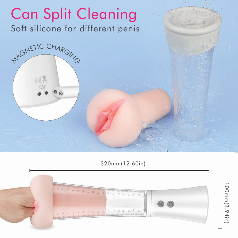 Commander Vibrating Pump with Cyber Sleeve