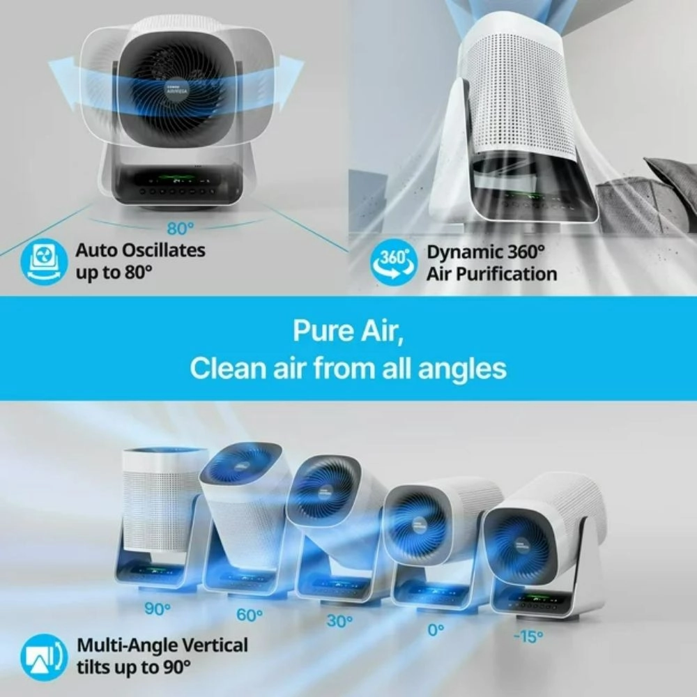 Coway Airmega Aim True HEPA Air Purifier White