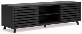 Danziar Black Extra Large TV Stand