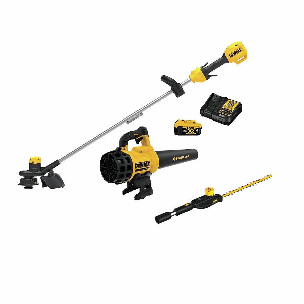 DeWALT DCKO975M1-KIT-2 20V Li-Ion String Trimmer/Blower Combo Kit w/ Pole Hedger
