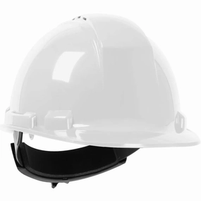 Dynamic HP241RV 01 - HARD HAT NYLON RATCHET WENTED WHITE