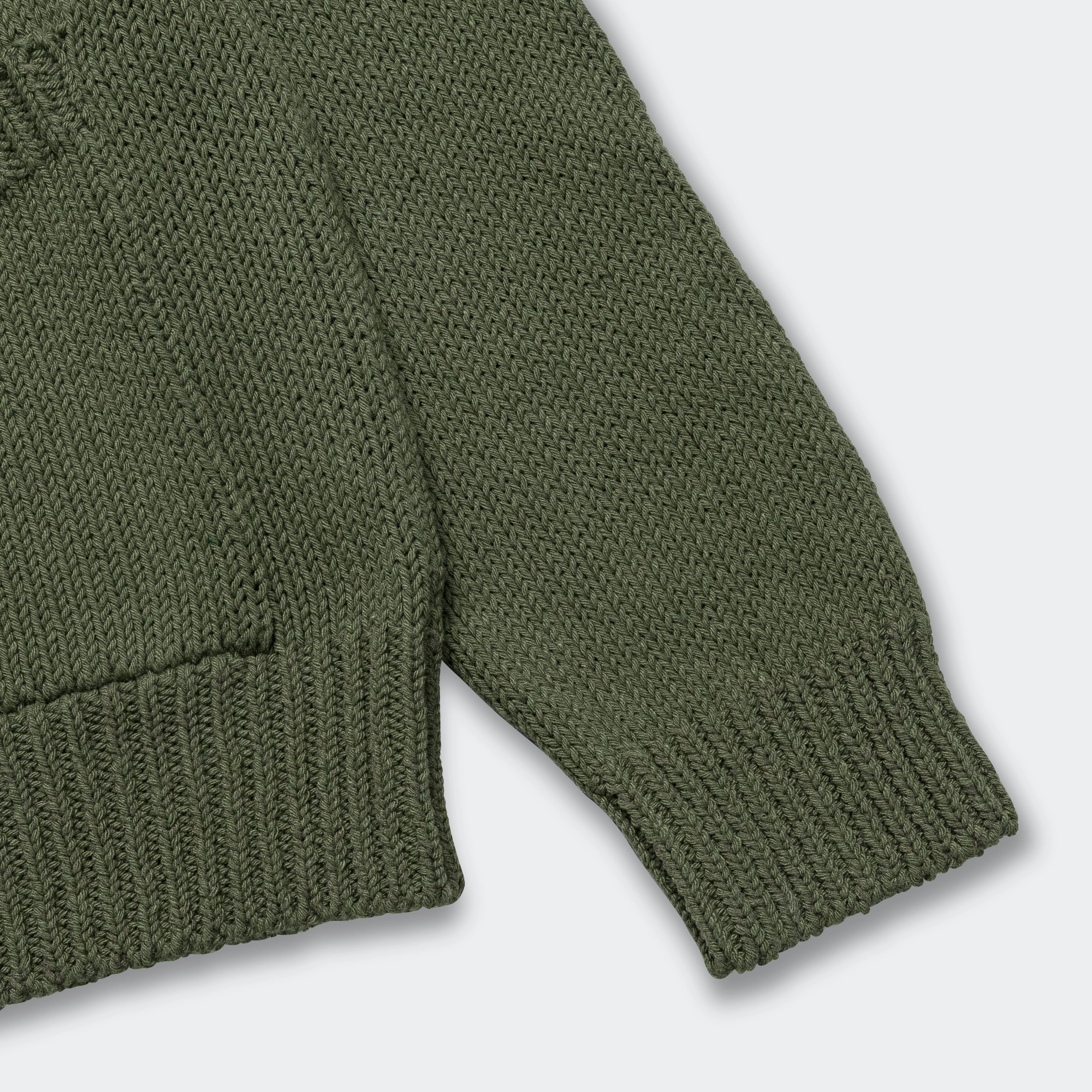 Erik Cotton Jacket - Ivy Green