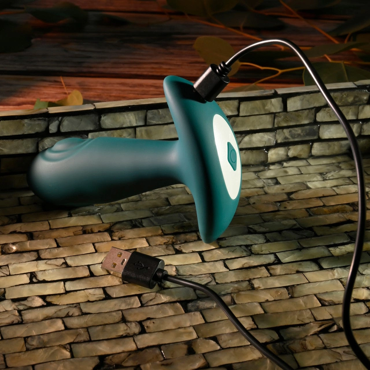 Evolved - Gender X Tunnel Tapper Remote Control Anal Plug (Teal)