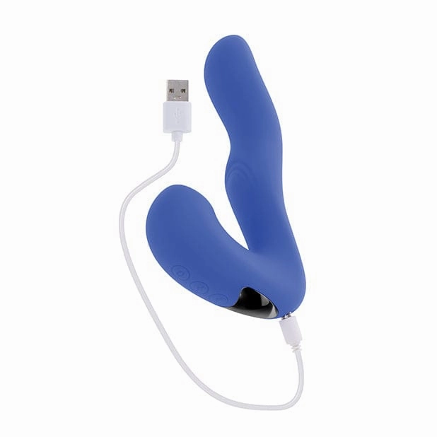 Evolved - Tappity Tap Dual G Spot Vibrator Massager (Blue)