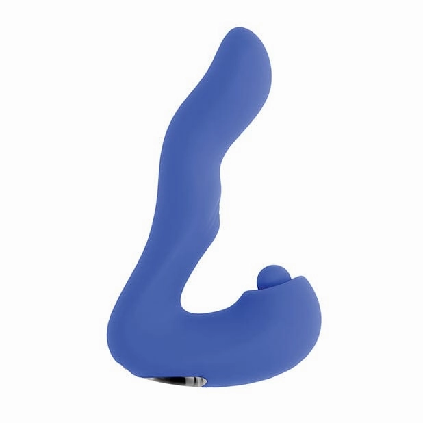 Evolved - Tappity Tap Dual G Spot Vibrator Massager (Blue)