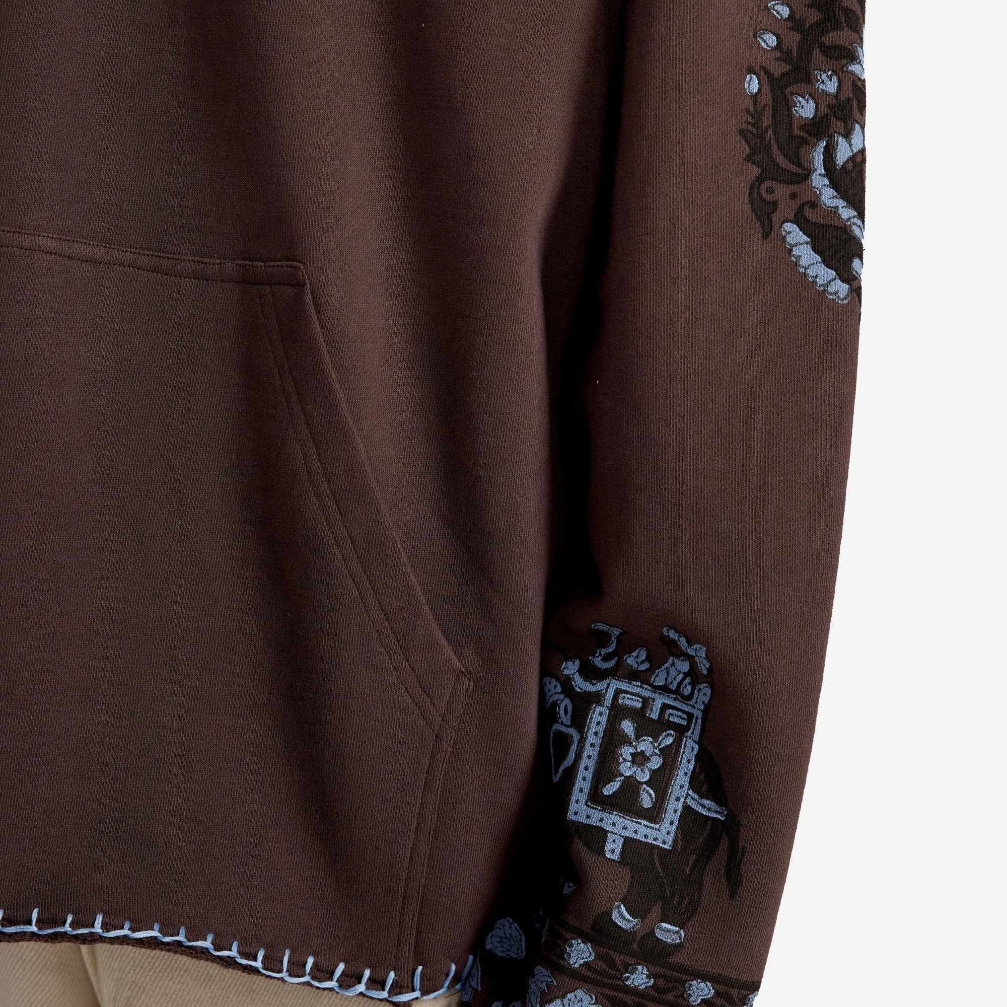 F A R A K | WALLS OF RAJASTHAN 3.0 HOODIE { GREY