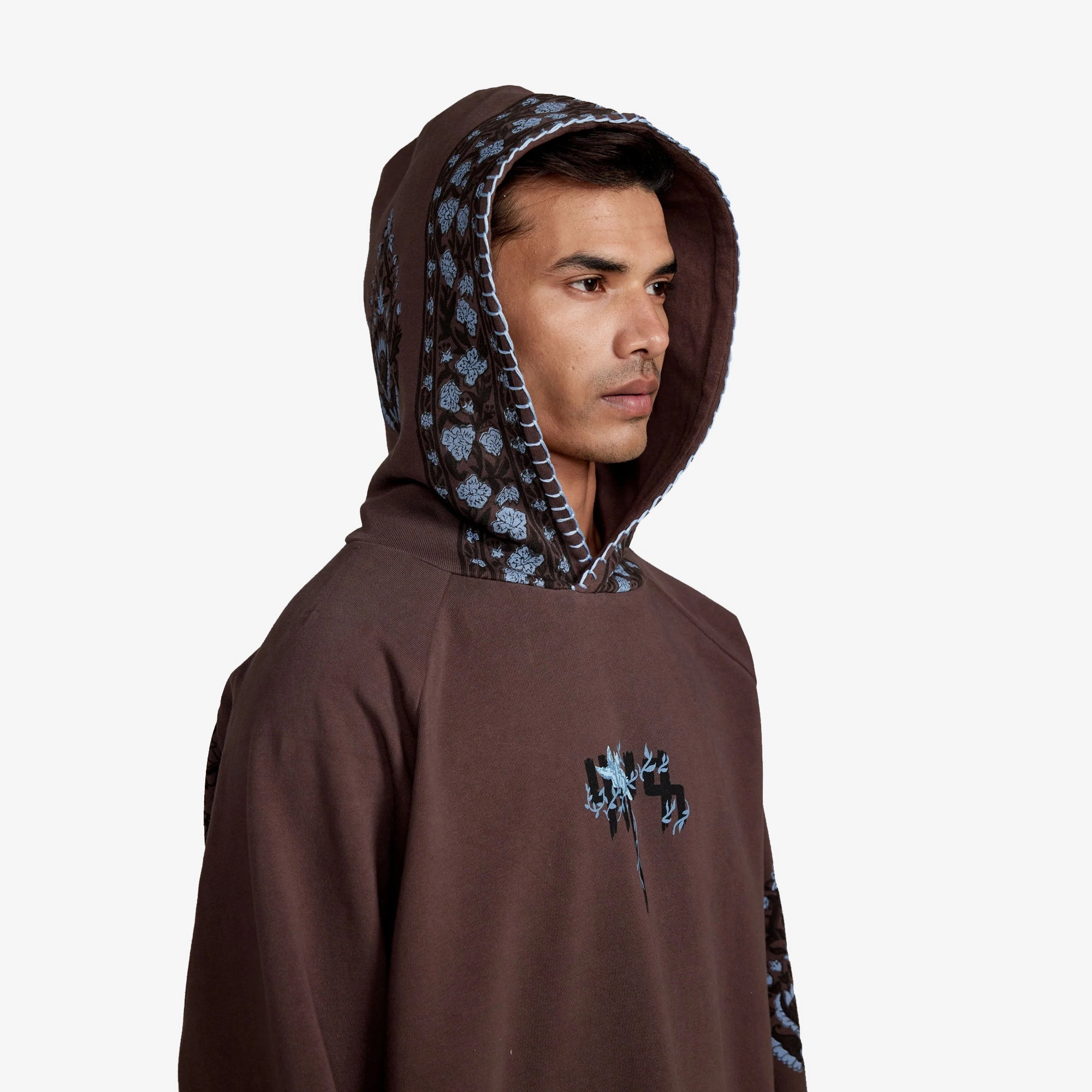 F A R A K | WALLS OF RAJASTHAN 3.0 HOODIE { GREY