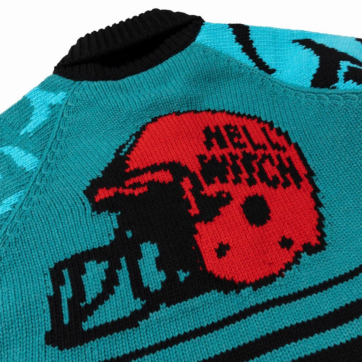 Helmet Knit Varsity Cardigan 'Multi'