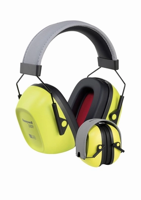 Honeywell Howard Leight 1035107-VS  EarMuff VS120 High Visibility, Over the head   Folding | NRR 27db | Model : EM-VS120-HIVIS