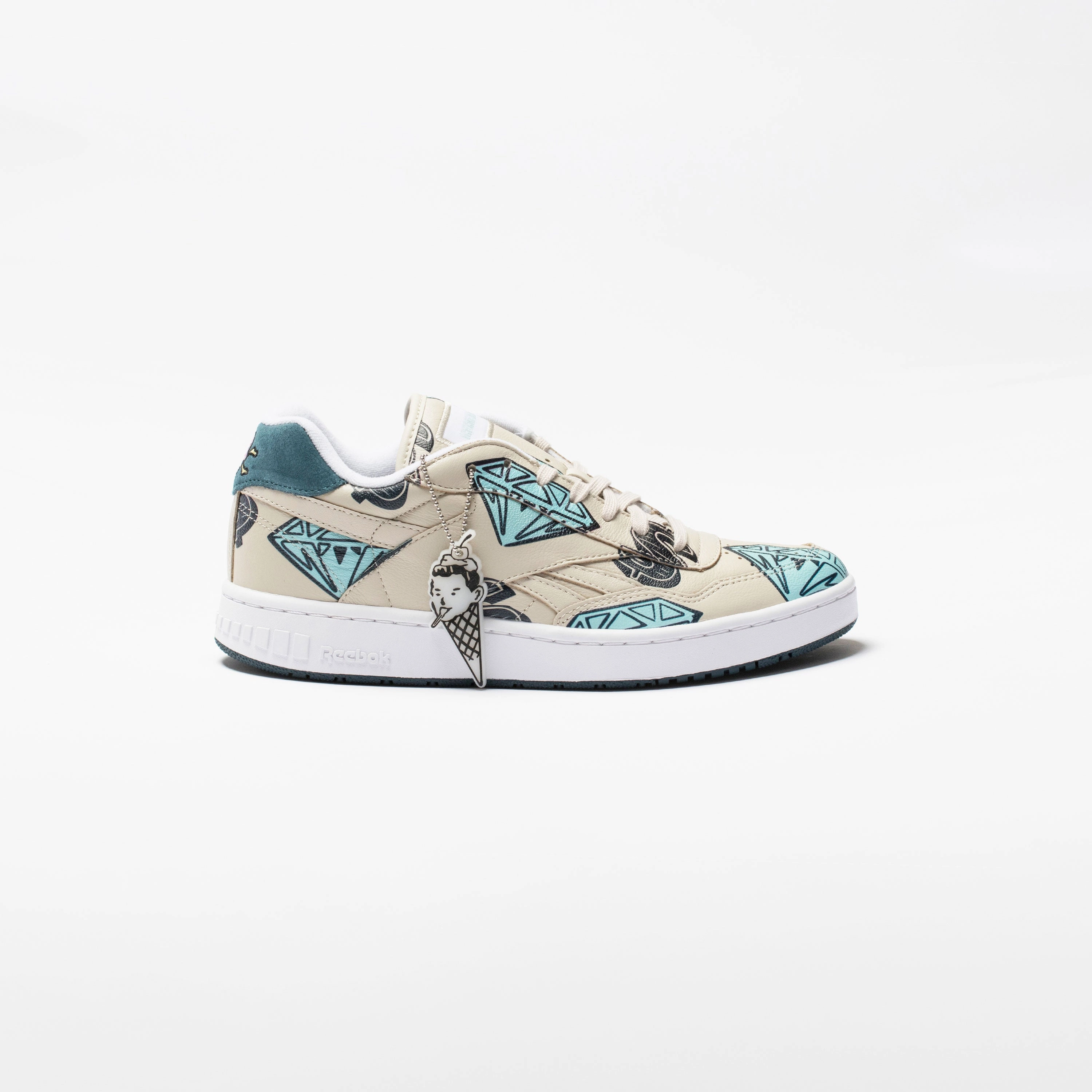 Ice Cream X BB4000 Stucco Mens Lifestyle Shoe – Tan/White/Black/Blue