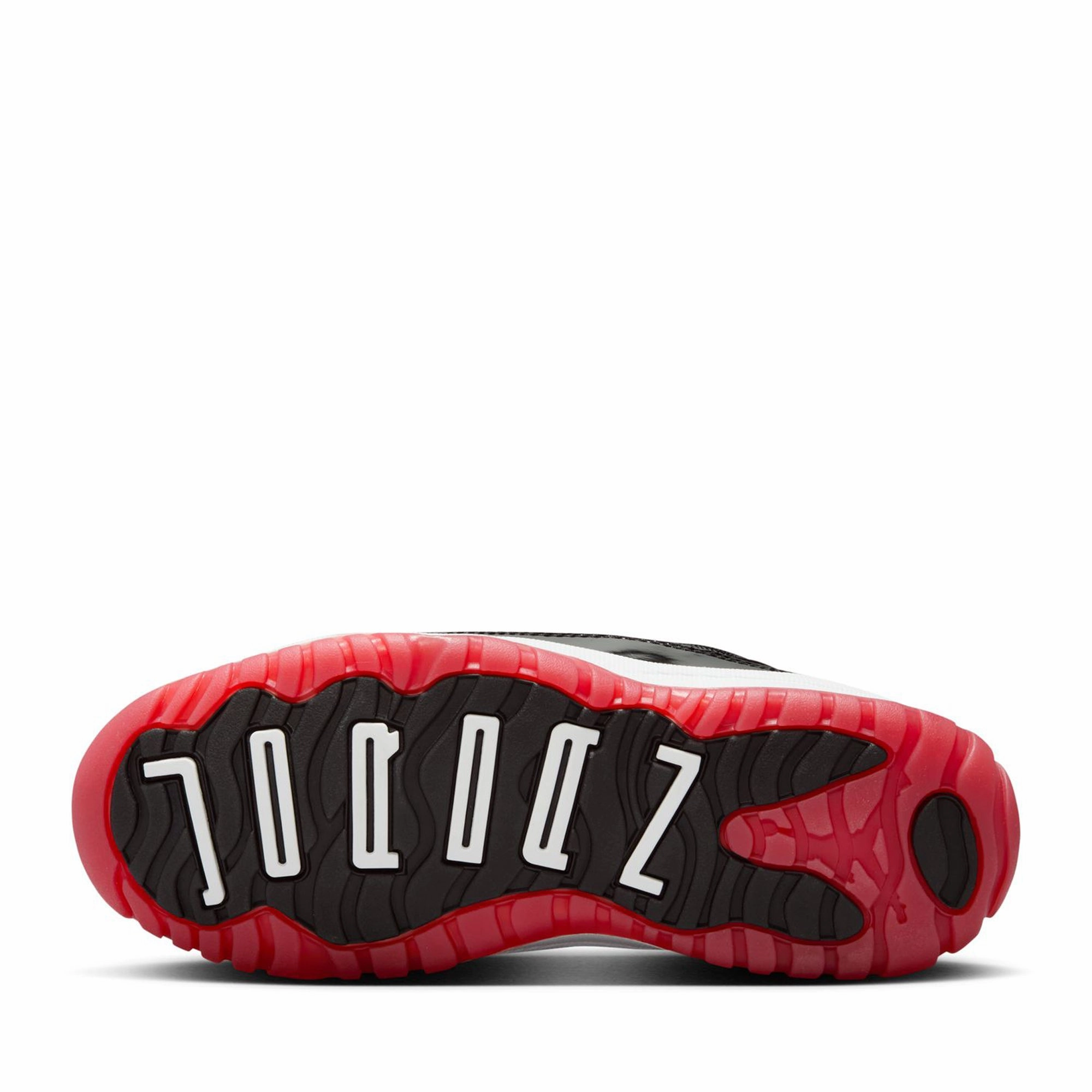 Jordan 11 Retro Low 'Bred' (PS) - Black/Varsity Red