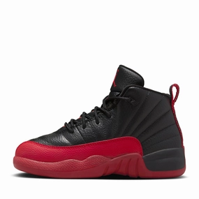Jordan 12 Retro 'Flu Game' (PS) - Black/Varsity Red