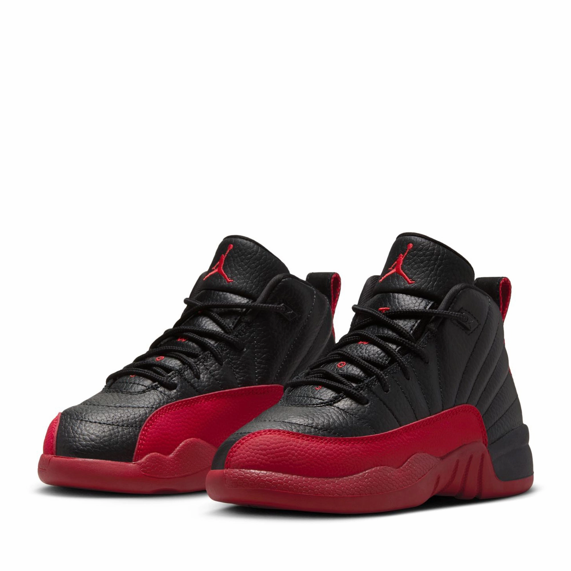 Jordan 12 Retro 'Flu Game' (PS) - Black/Varsity Red