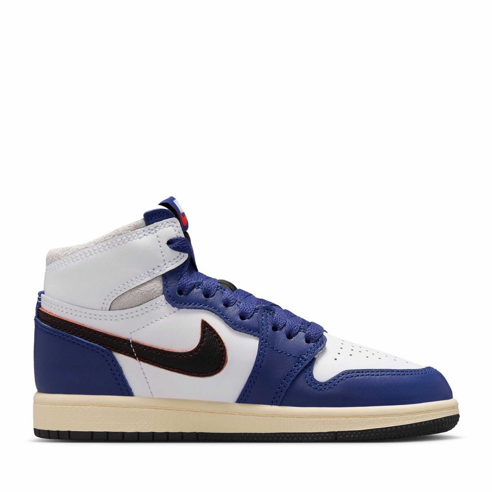 Jordan 1 Retro High OG (PS) - White/Deep Royal Blue