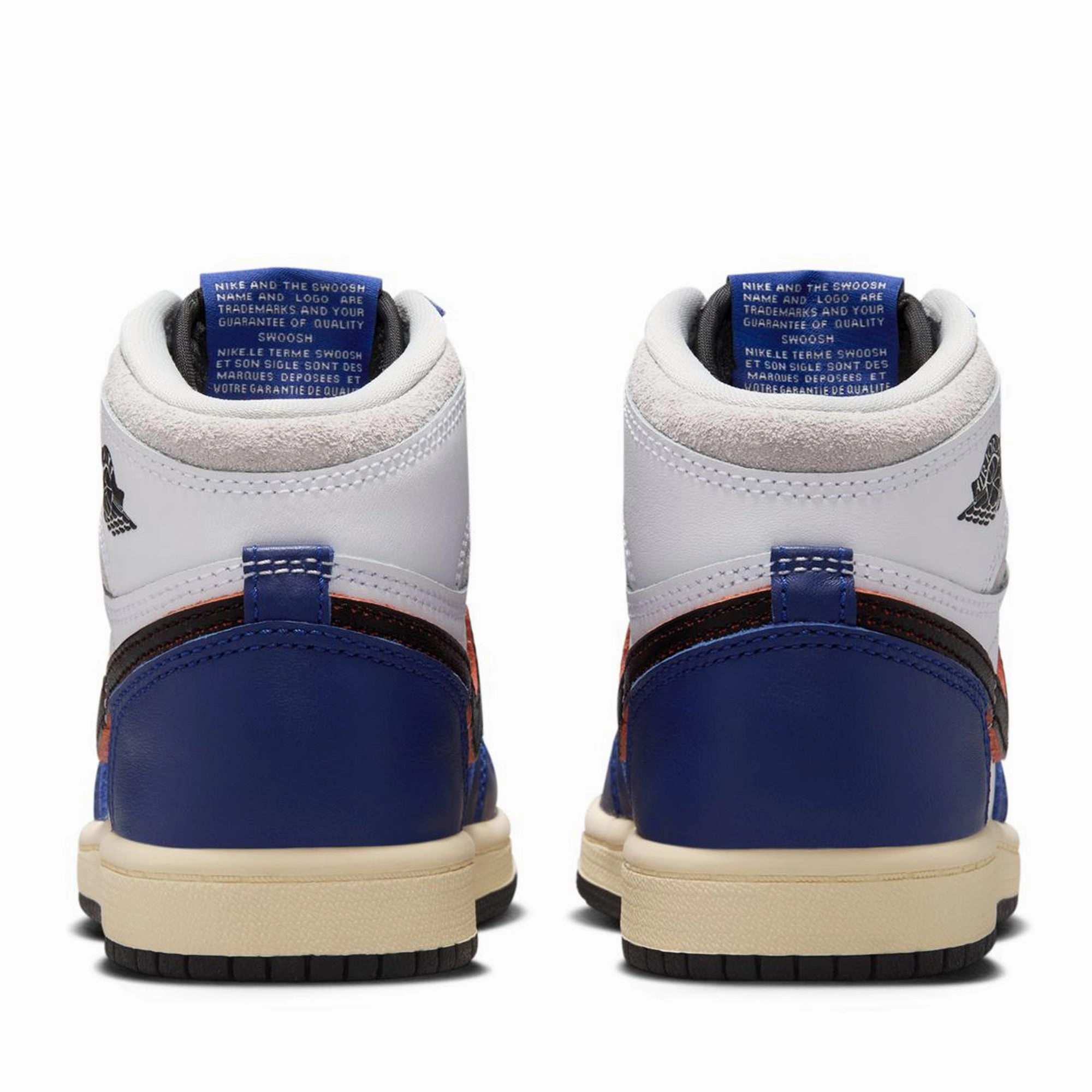 Jordan 1 Retro High OG (PS) - White/Deep Royal Blue