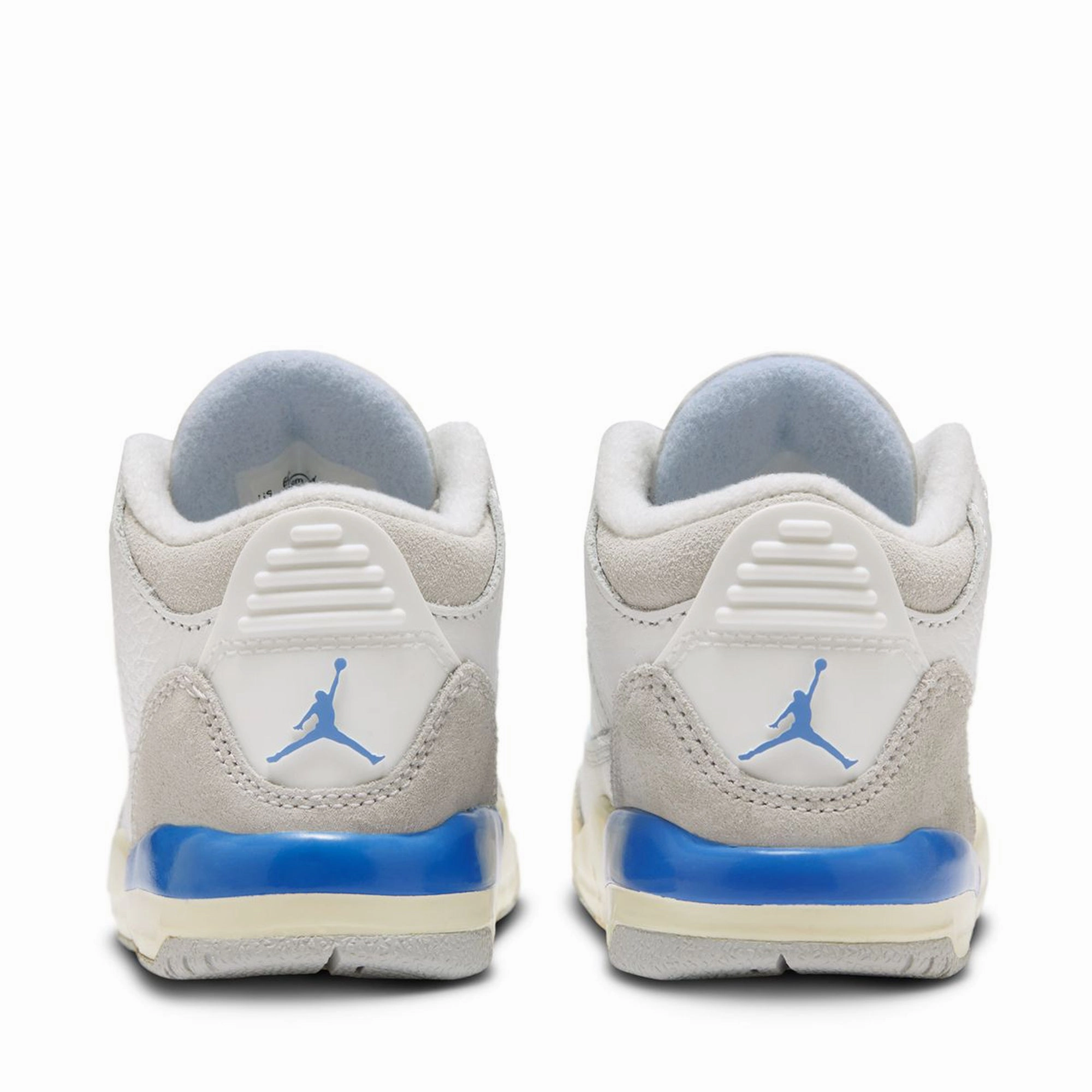 Jordan 3 Retro (TD) 'Lucky Shorts' - Summit White/Hydrogen Blue