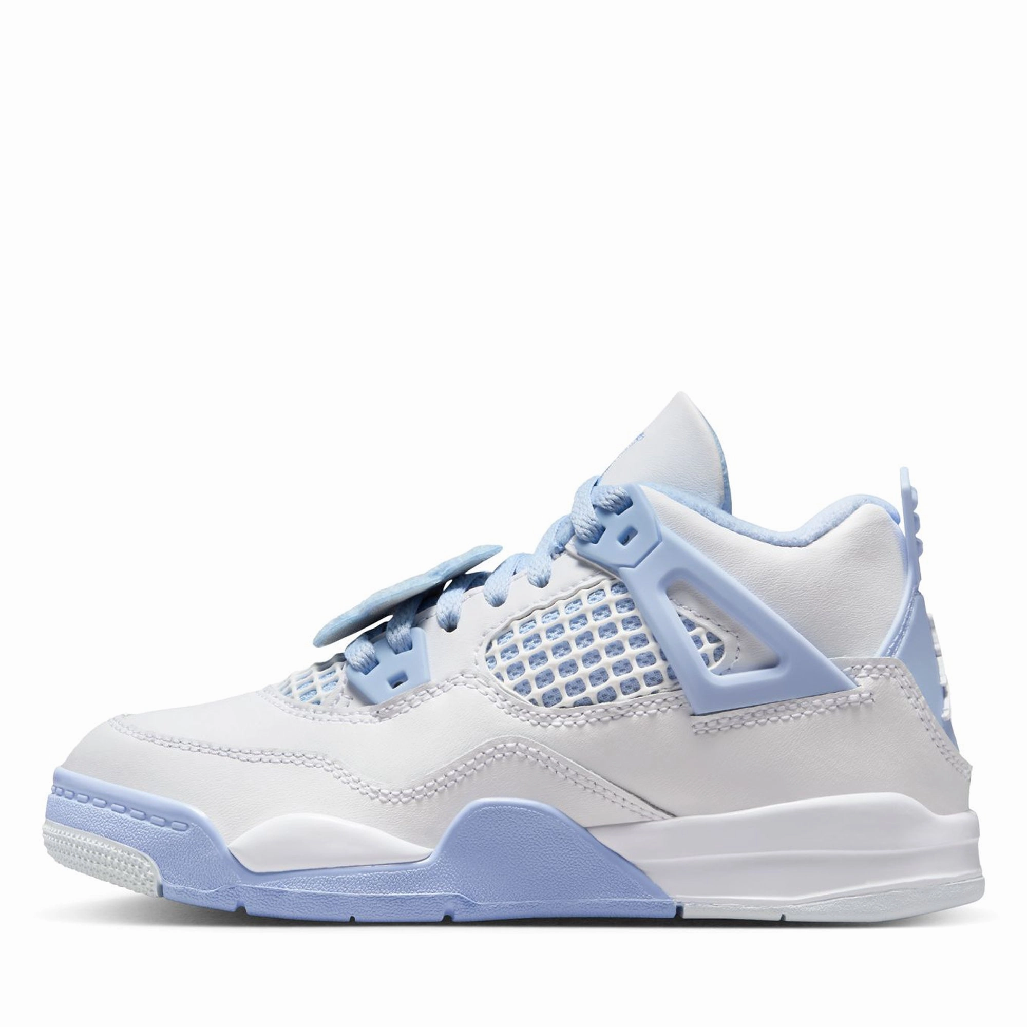 Jordan 4 Retro (PS) - White/Aluminum