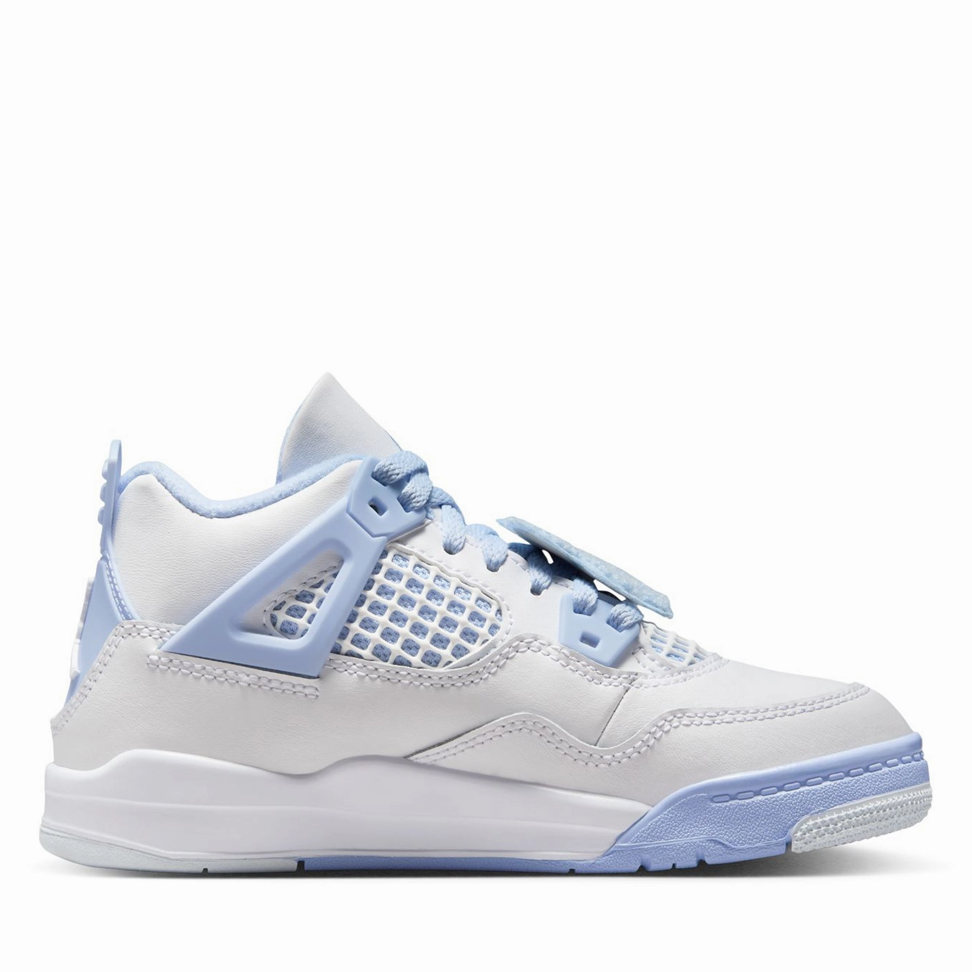 Jordan 4 Retro (PS) - White/Aluminum