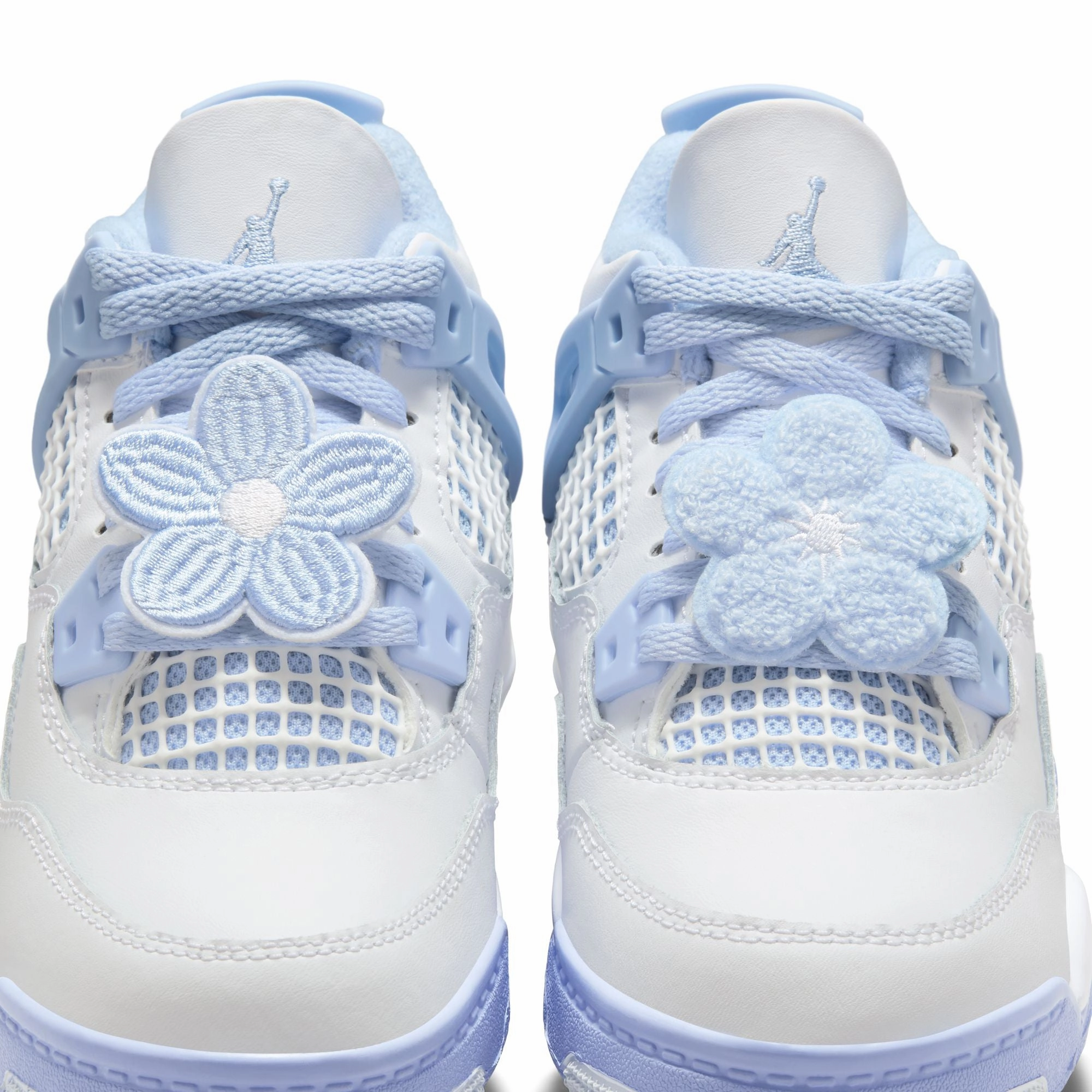 Jordan 4 Retro (PS) - White/Aluminum