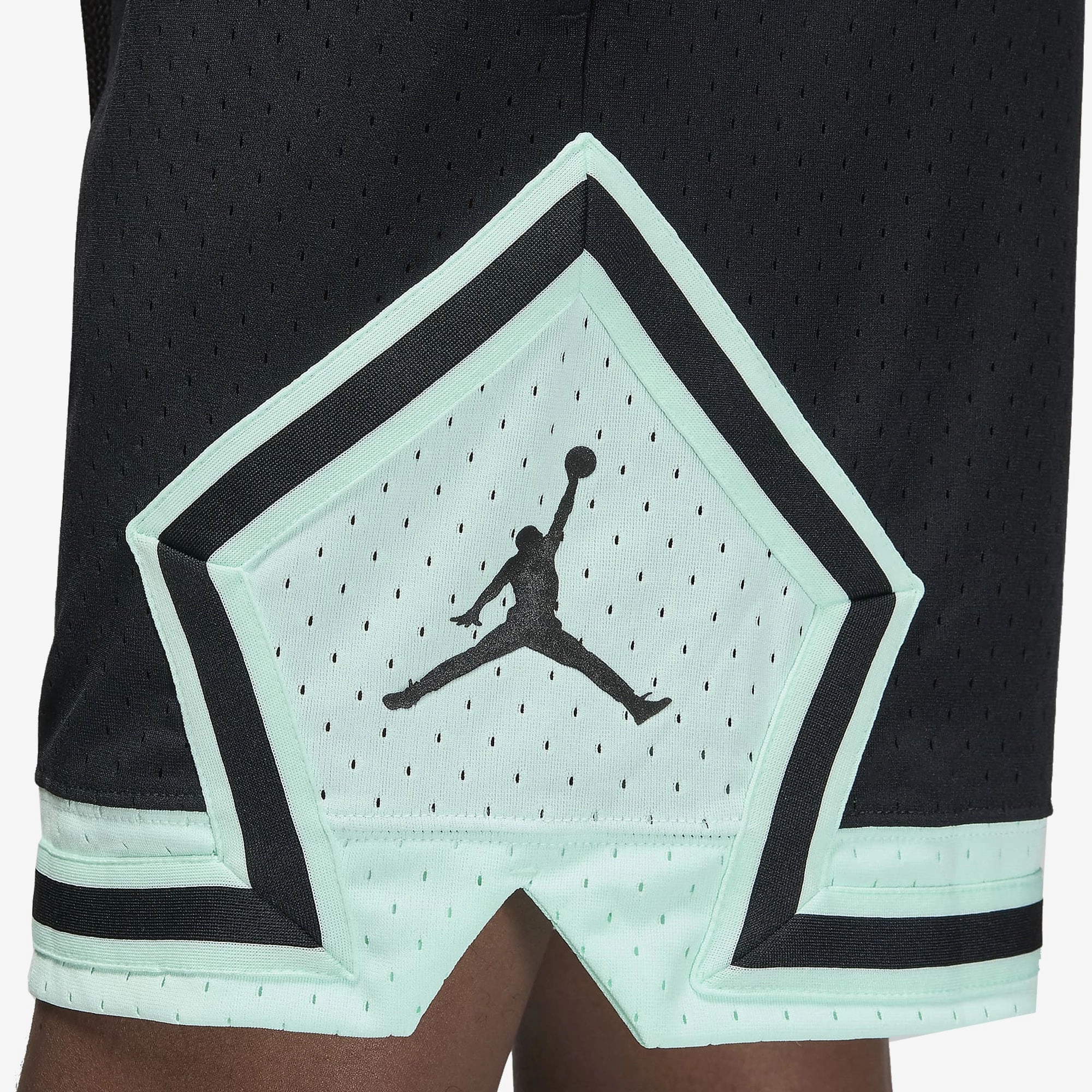 Jordan | DRI-FIT SPORT DIAMOND SHORTS  { BLACK/MINT FOAM/BLACK/BLACK