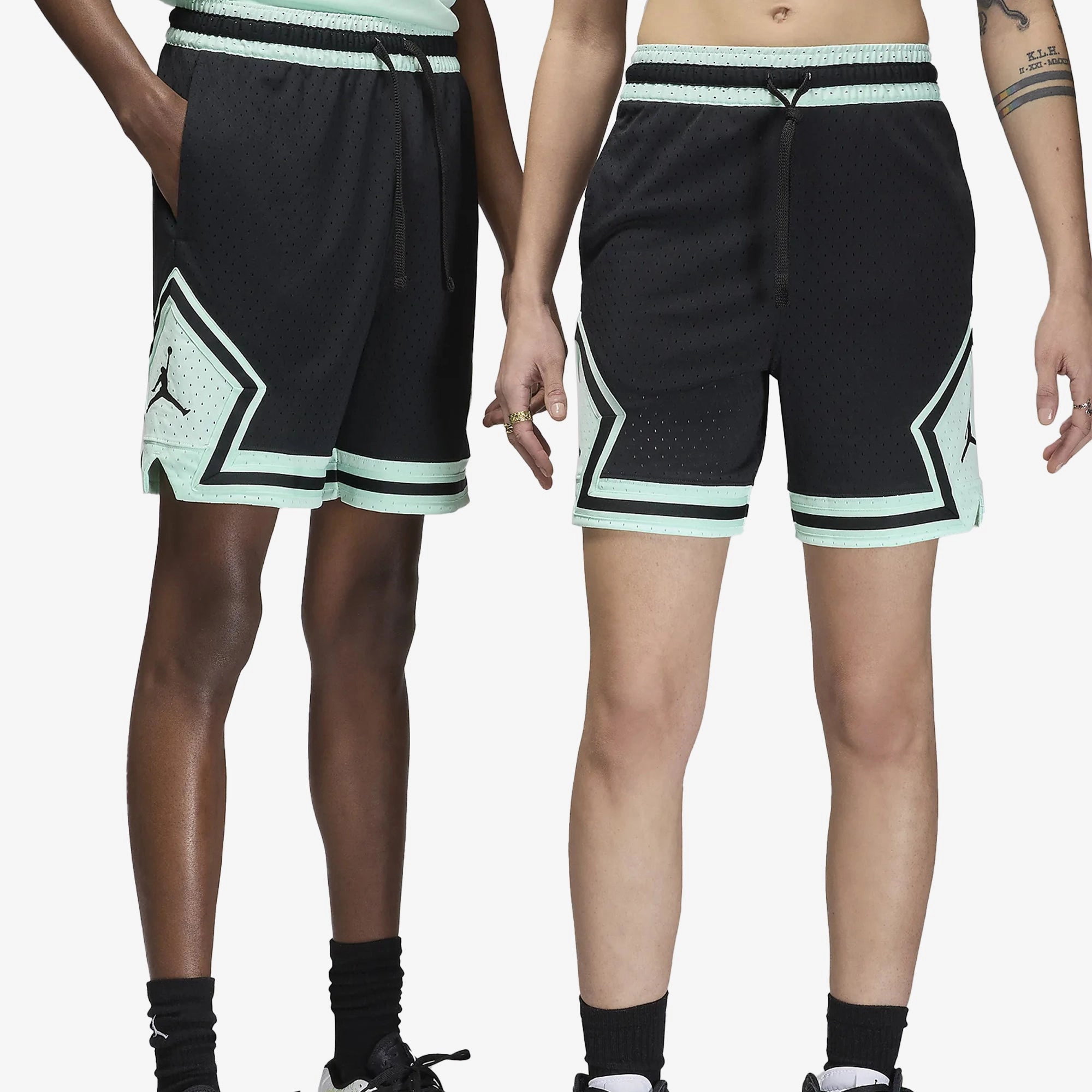 Jordan | DRI-FIT SPORT DIAMOND SHORTS  { BLACK/MINT FOAM/BLACK/BLACK