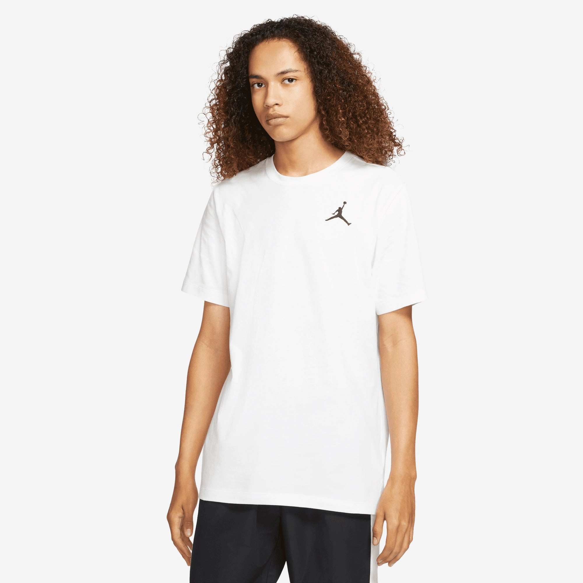 Jordan | JUMPMAN SHORT-SLEEVE T-SHIRT  { WHITE/BLACK