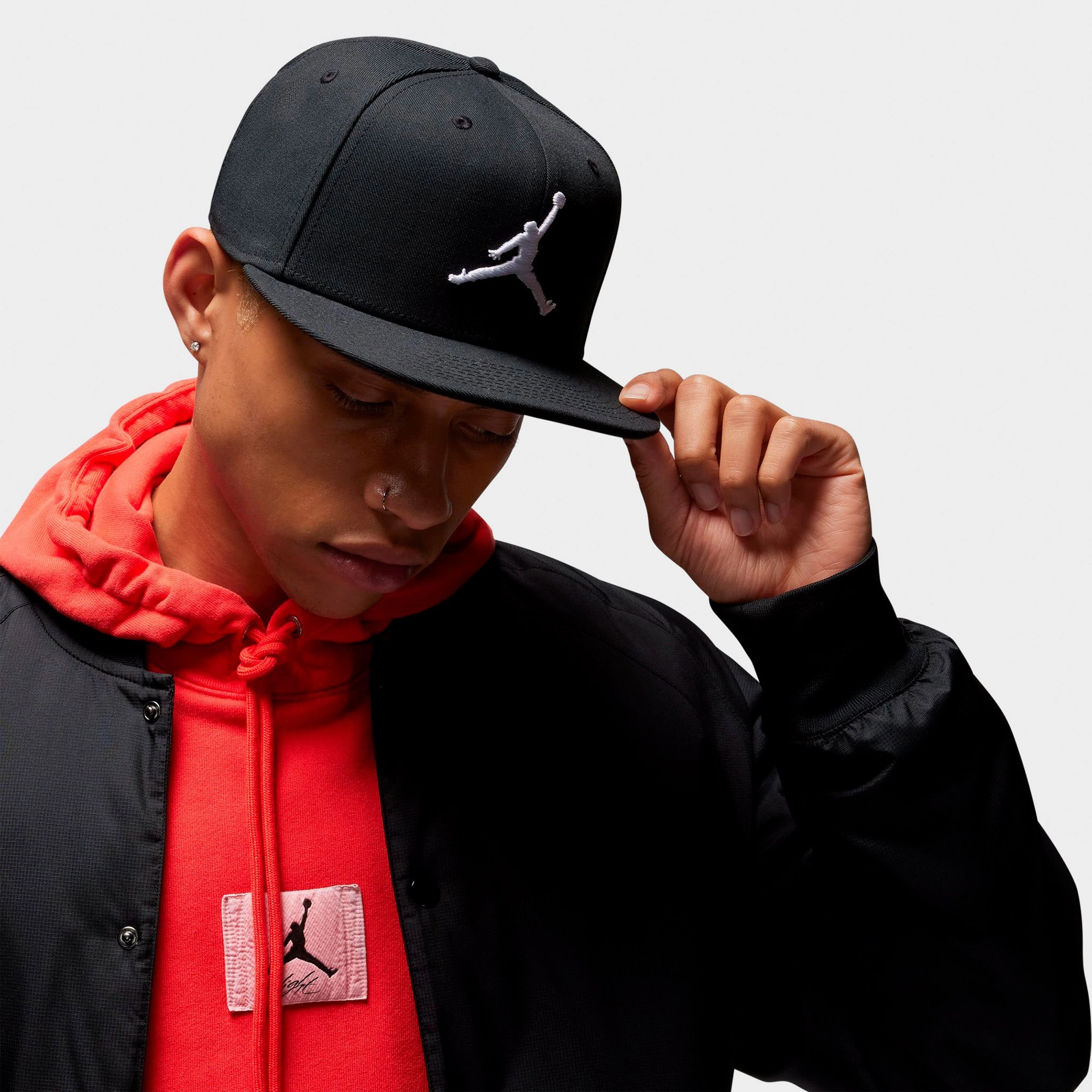 Jordan Pro Snapback Cap Black / Anthracite - White