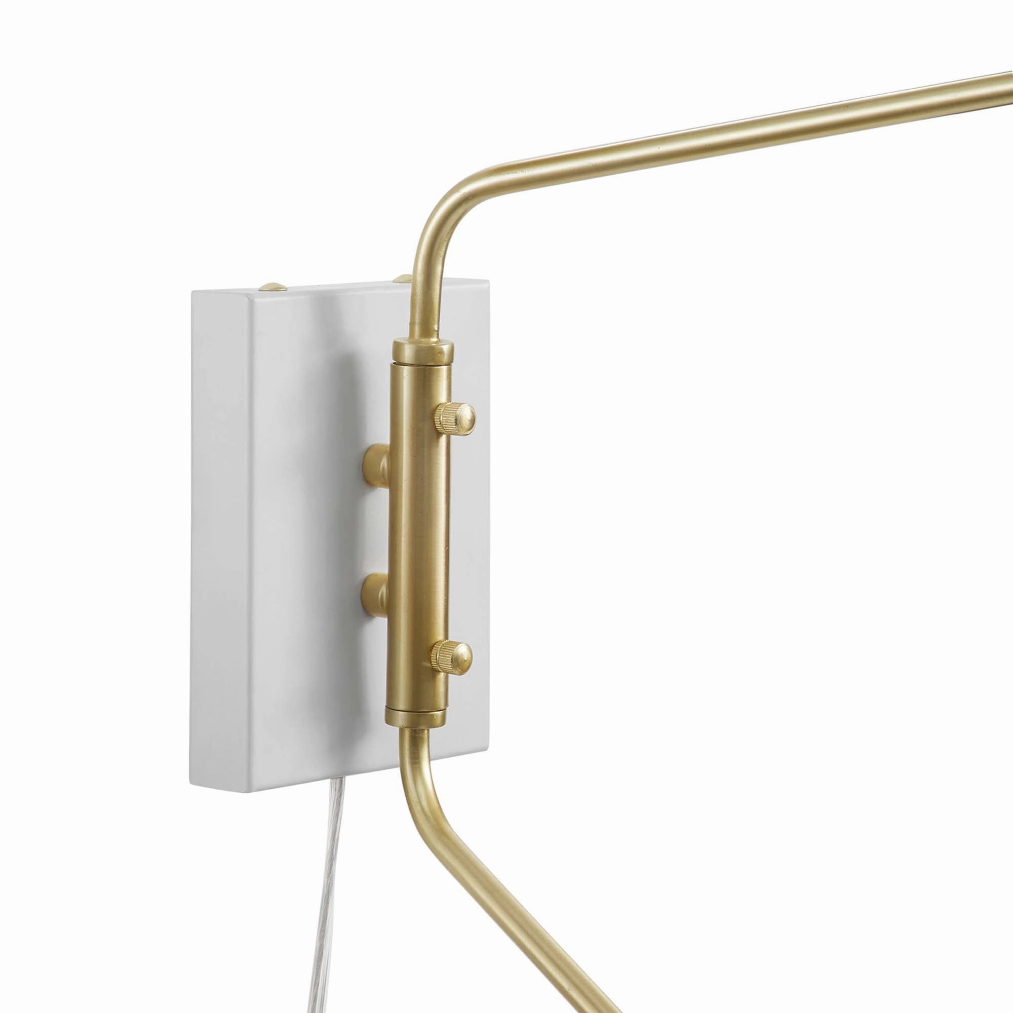 Journey 2-Light Swing Arm Wall Sconce by Modway