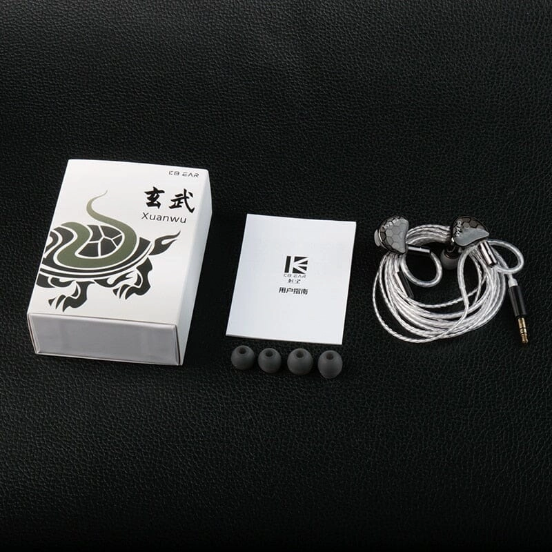 KBEAR Xuanwu Dynamic Driver In-ear Earphone With 0.78mm 2Pin
