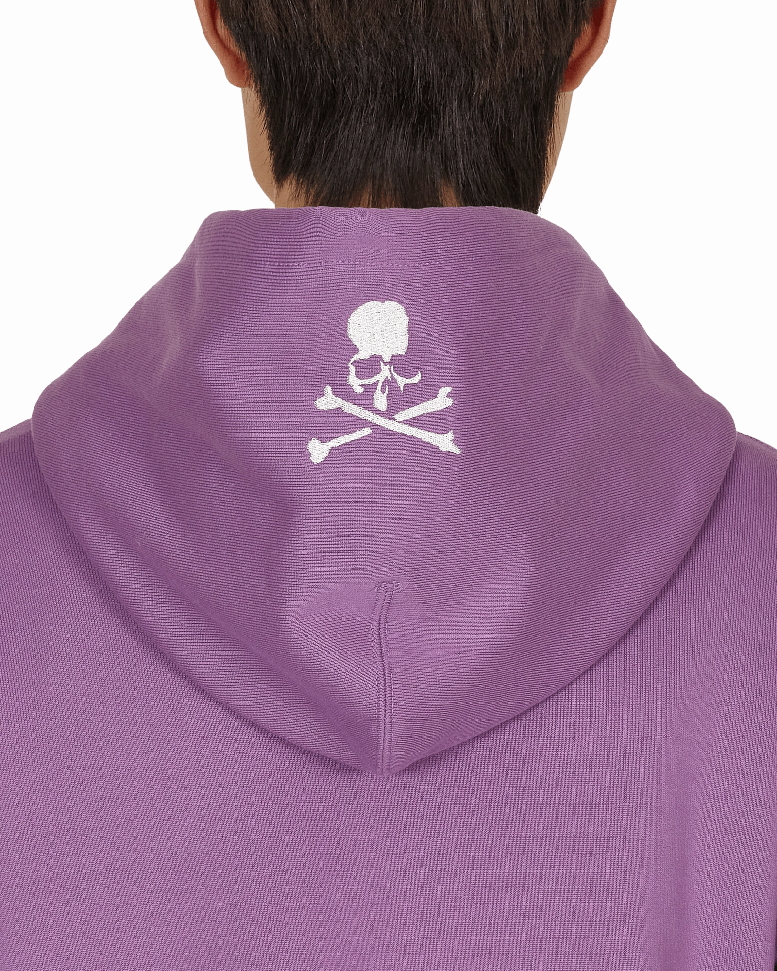 Logo Hooded Sweatshirt Purple
