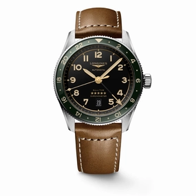Longines Spirit Zulu Time 42mm Automatic - Leather Strap L38124632