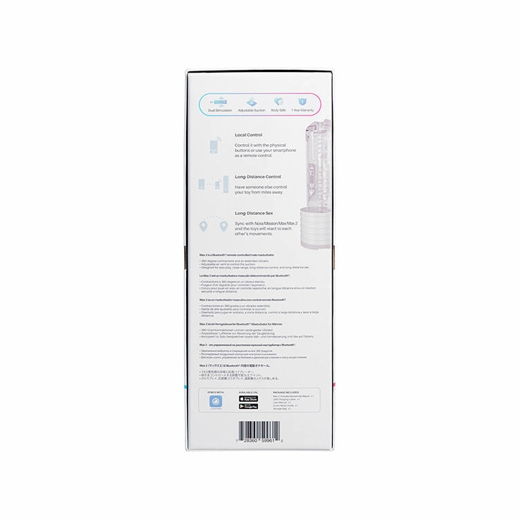 Lovense Max 2 Bluetooth Controlled Stroker