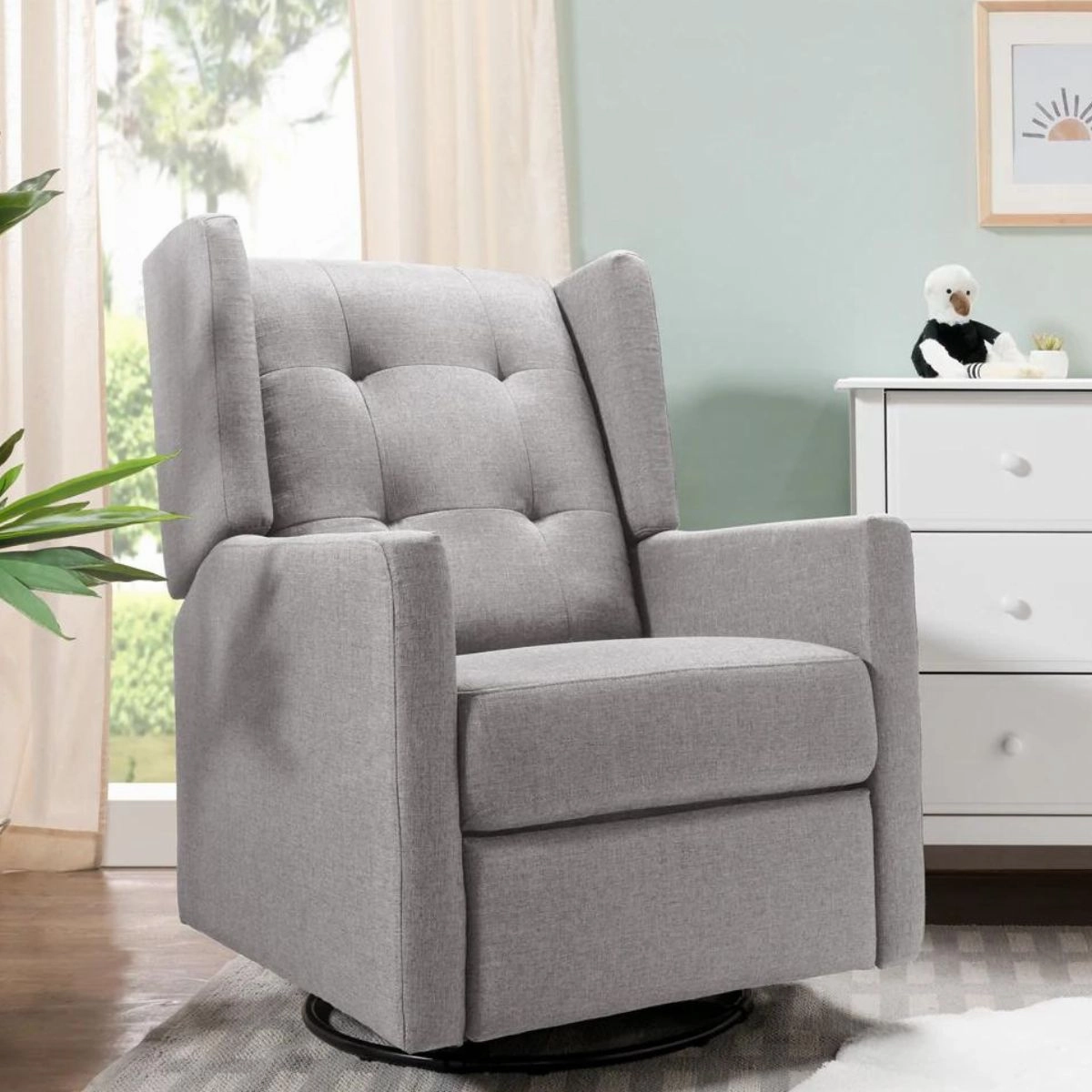 Maddox Recliner and Swivel Glider