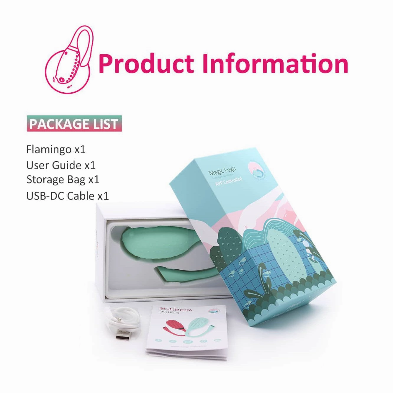 Magic Motion - Fugu App-Controlled Egg Vibrator