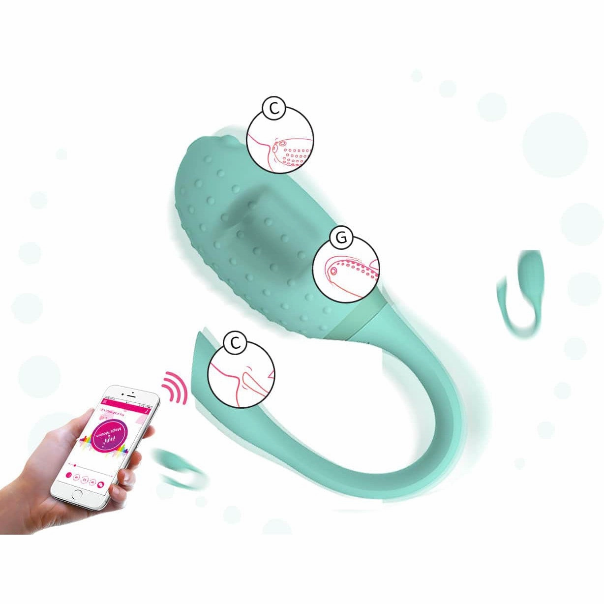 Magic Motion - Fugu App-Controlled Egg Vibrator