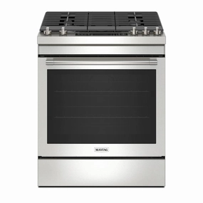 Maytag Fingerprint Resistant Stainless Steel Gas Range (5.80 Cu Ft) - MGS8800PZ