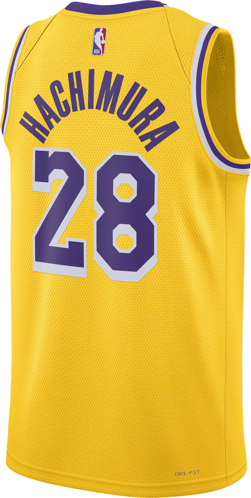 Men's NBA Los Angeles Lakers Rui Hachimura 2022/23 Icon Edition Swingman Jersey