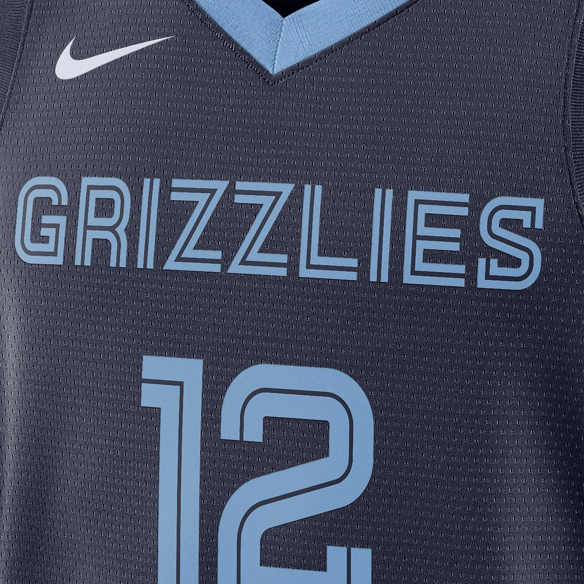 Men's NBA Memphis Grizzlies Ja Morant 2022/23 Icon Edition Swingman Jersey